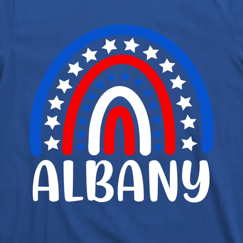 Albany New York Cool Gift I Love Albany Usa Gift T-Shirt