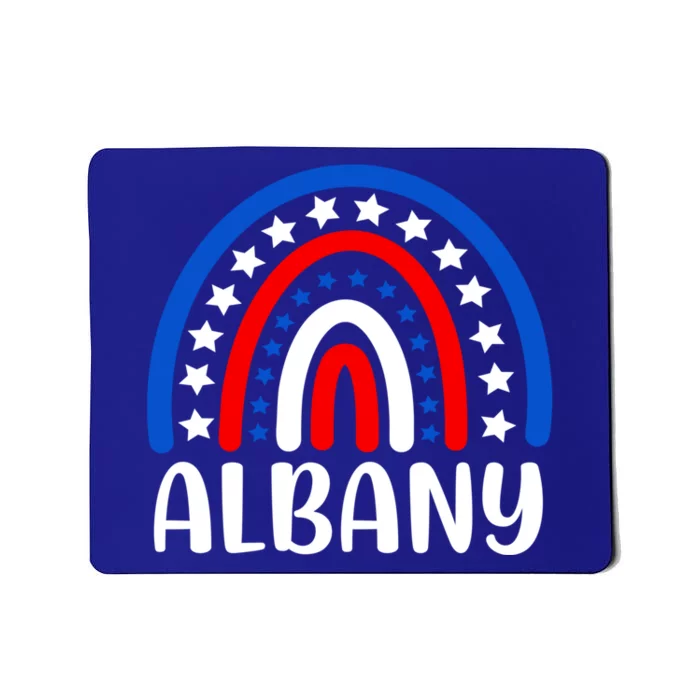 Albany New York Gift I Love Albany Usa Gift Mousepad