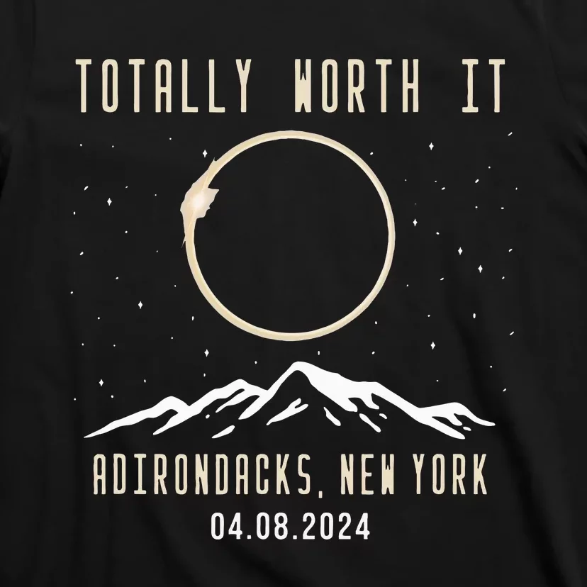 Adirondacks New York 2024 Total Solar Eclipse T-Shirt