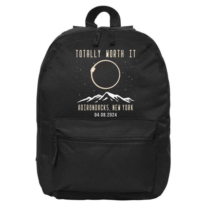 Adirondacks New York 2024 Total Solar Eclipse 16 in Basic Backpack