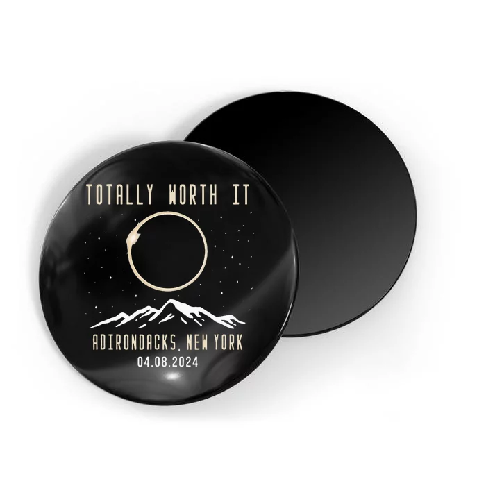 Adirondacks New York 2024 Total Solar Eclipse Magnet