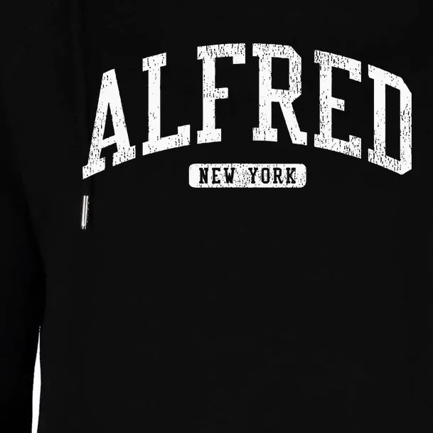 Alfred New York Ny Js03 College University Style Womens Funnel Neck Pullover Hood