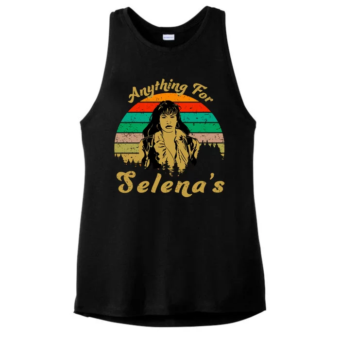 Anything For Selena's Ladies Tri-Blend Wicking Tank