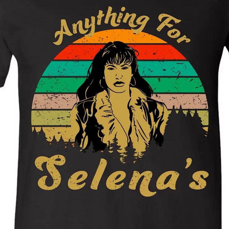 Anything For Selena's V-Neck T-Shirt