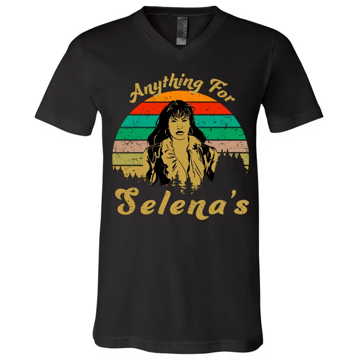 Anything For Selena's V-Neck T-Shirt