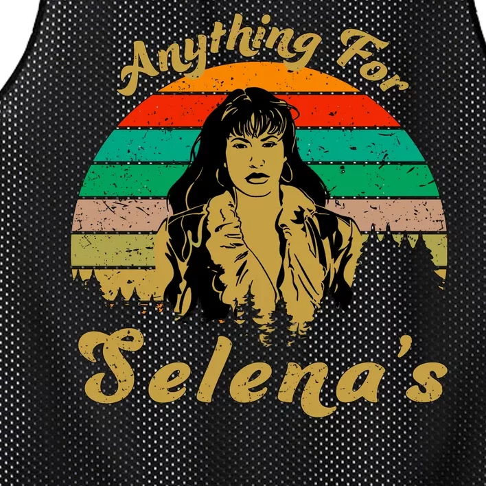 Anything For Selena's Mesh Reversible Basketball Jersey Tank