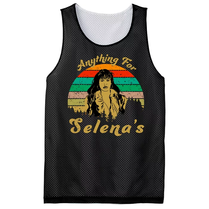 Anything For Selena's Mesh Reversible Basketball Jersey Tank