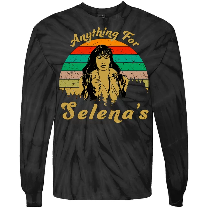 Anything For Selena's Tie-Dye Long Sleeve Shirt