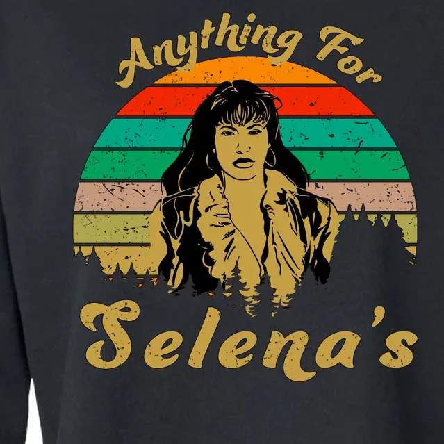 Anything For Selena's Cropped Pullover Crew