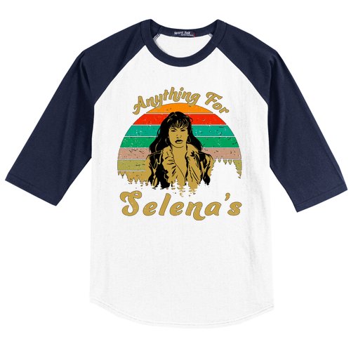Anything For Selena's Baseball Sleeve Shirt