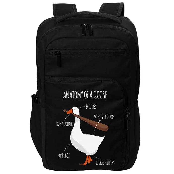 Anatomy Of A Goose Meme Impact Tech Backpack