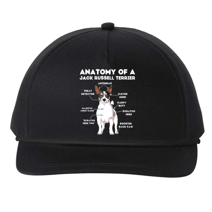 Anatomy Of A Jack Russell Terrier Snapback Five-Panel Rope Hat