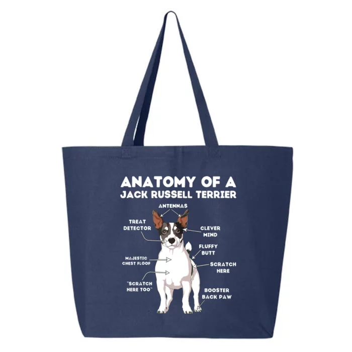 Anatomy Of A Jack Russell Terrier 25L Jumbo Tote