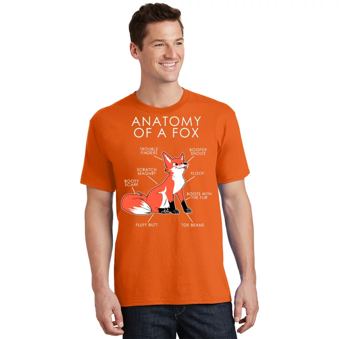 Anatomy Of A Fox T-Shirt