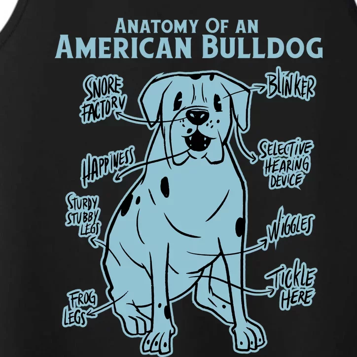 Anatomy Of An American Bulldog Performance Tank