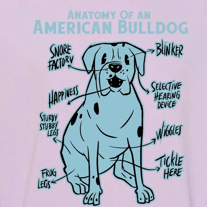 Anatomy Of An American Bulldog Garment-Dyed Sweatshirt