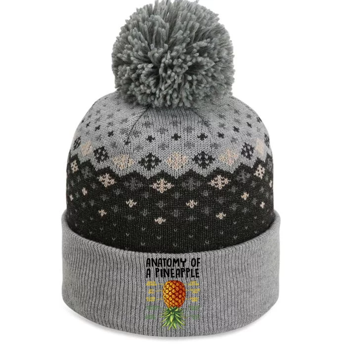 Anatomy Of A Pineapple Swinger The Baniff Cuffed Pom Beanie