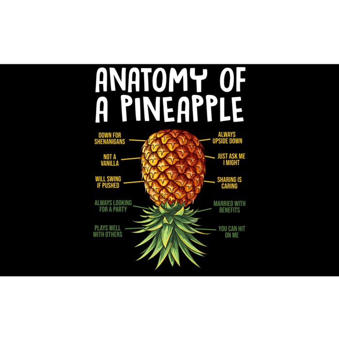 Anatomy Of A Pineapple Swinger Bumper Sticker