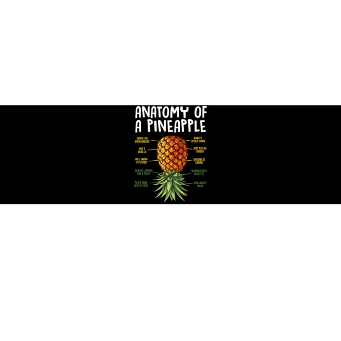 Anatomy Of A Pineapple Swinger Bumper Sticker