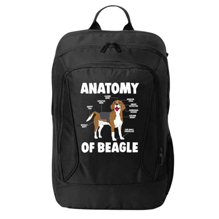 Anatomy Of A Beagle Meaningful Gift City Backpack