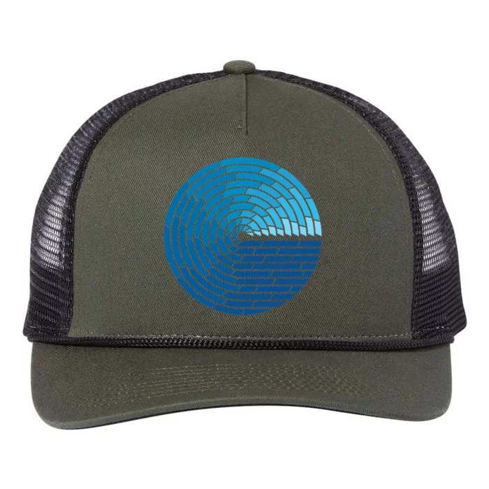 Almighty Ocean Retro Rope Trucker Hat Cap