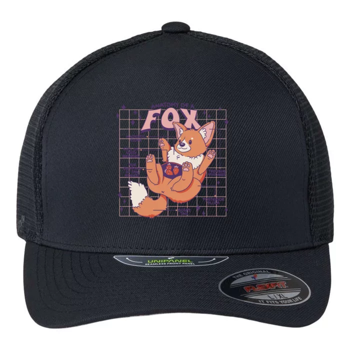 Anatomy Of A Fox Flexfit Unipanel Trucker Cap