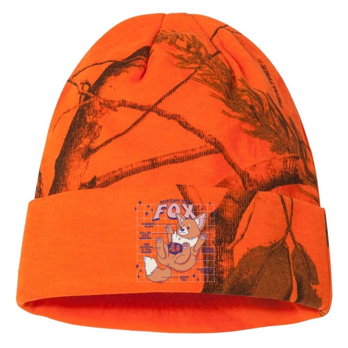 Anatomy Of A Fox Kati - 12in Camo Beanie