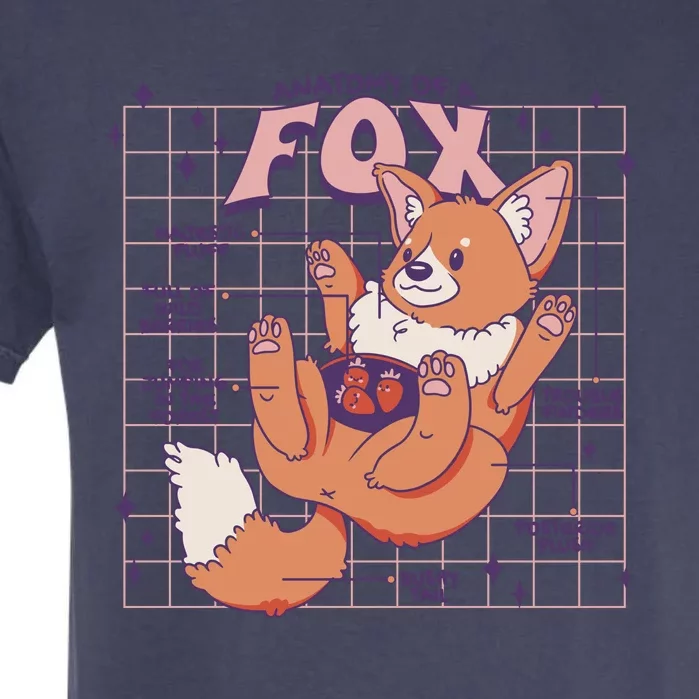 Anatomy Of A Fox Garment-Dyed Heavyweight T-Shirt