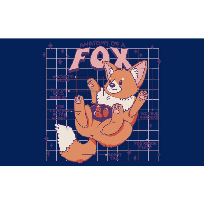 Anatomy Of A Fox Bumper Sticker