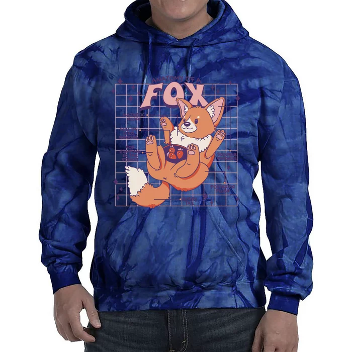 Anatomy Of A Fox Tie Dye Hoodie