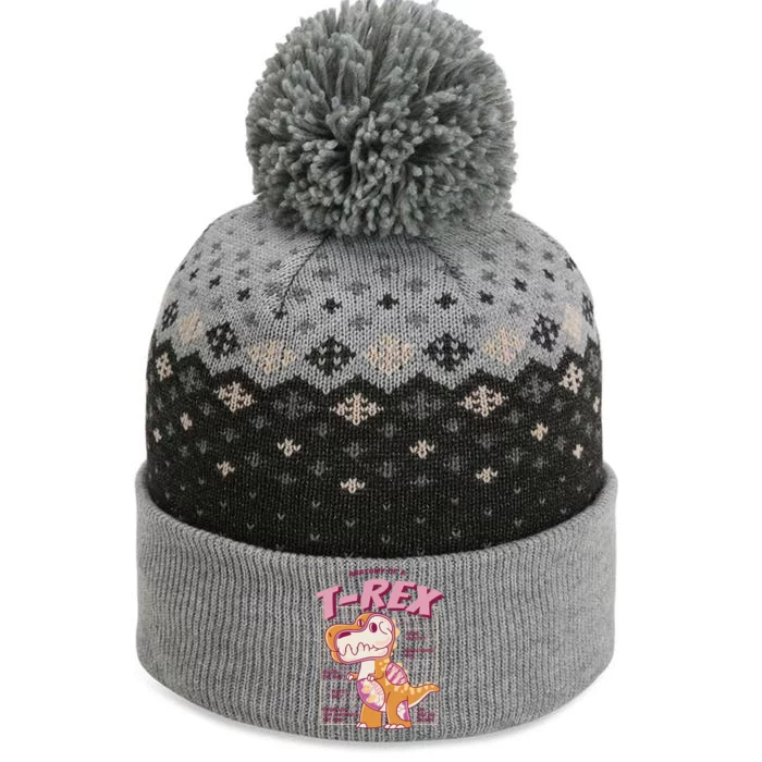 Anatomy Of A T Rex The Baniff Cuffed Pom Beanie