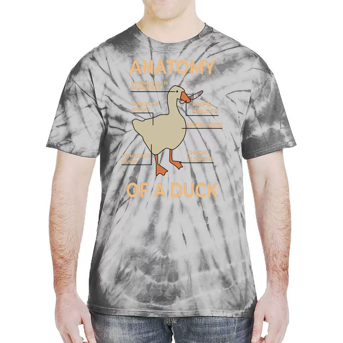 Anatomy Of A Duck Tie-Dye T-Shirt