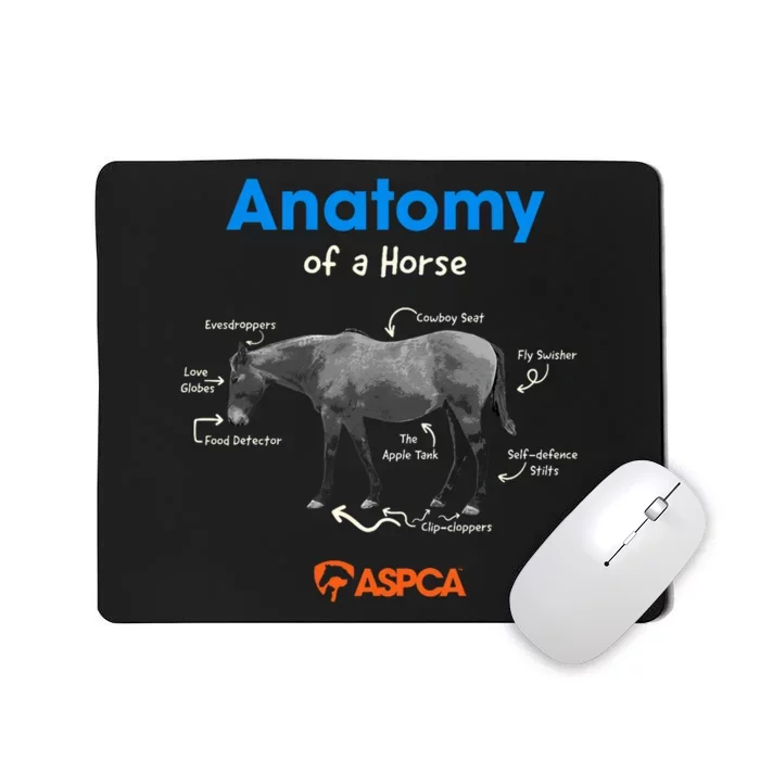 Anatomy Of A Horse Mousepad