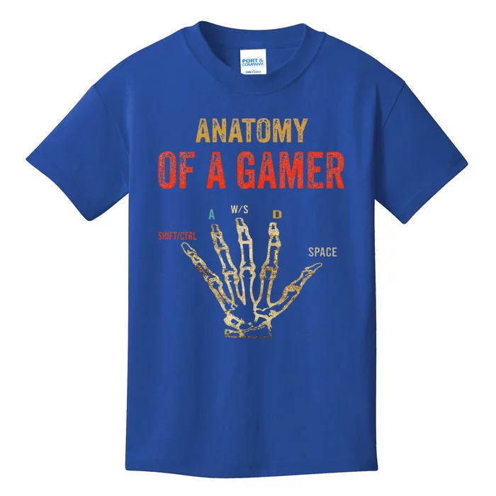 Anatomy Of A Gamer Gaming Gifts For Gamer Kids T-Shirt