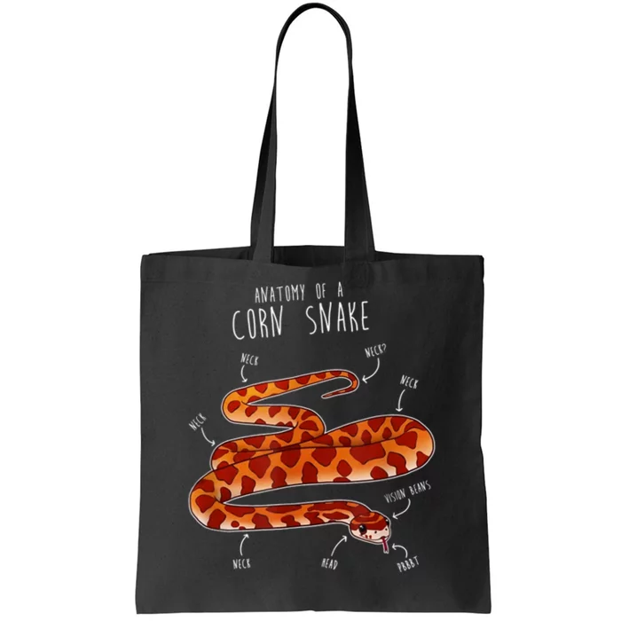 Anatomy Of A Corn Snake Tote Bag