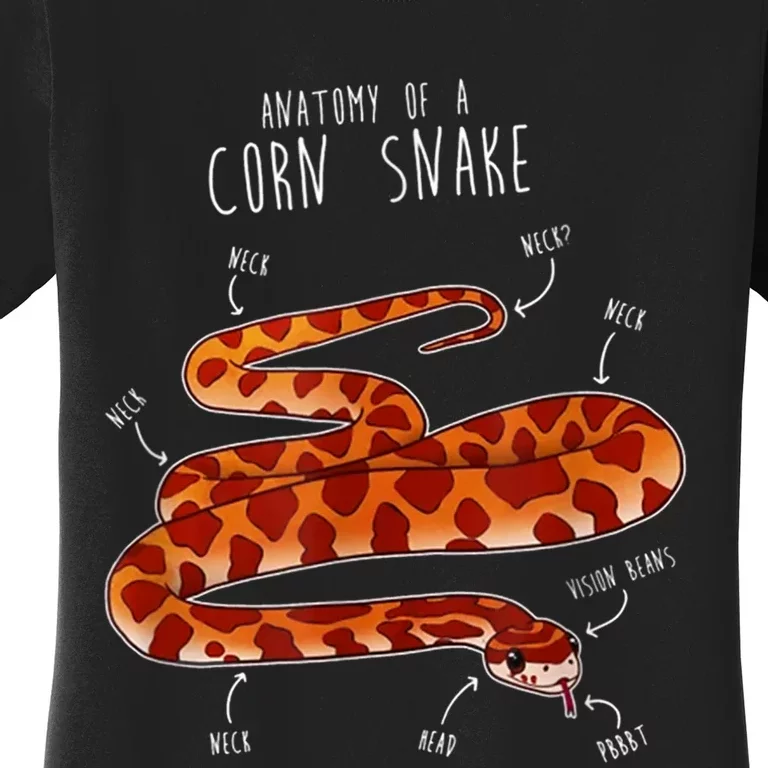 Anatomy Of A Corn Snake Women's T-Shirt