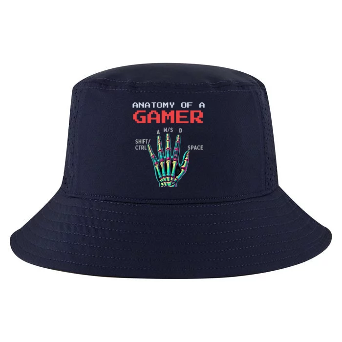 Anatomy Of A Gamer Gaming Gamer Video Games Gift Cool Comfort Performance Bucket Hat