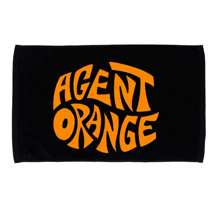 Agent Orange Microfiber Hand Towel