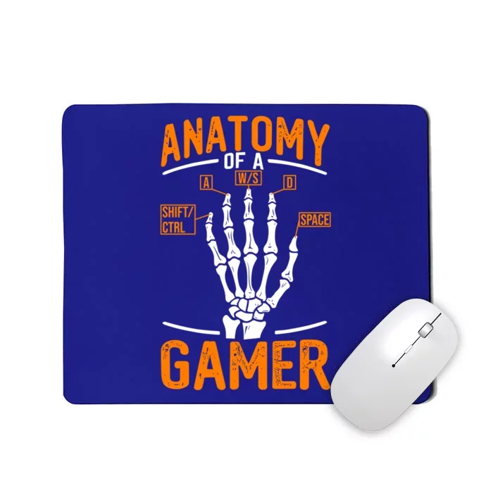 Anatomy Of A Gamer Funny Pc Gamer And Gaming Ns Gift Mousepad