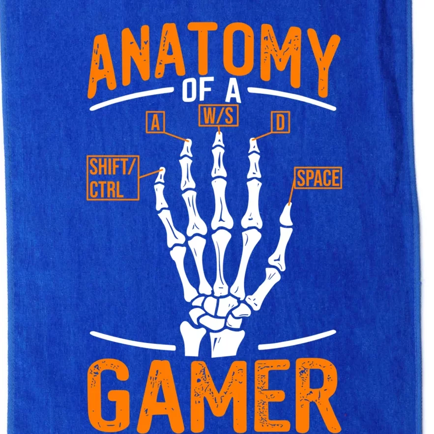 Anatomy Of A Gamer Funny Pc Gamer And Gaming Ns Gift Platinum Collection Golf Towel