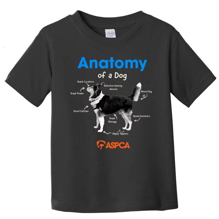 Anatomy Of A Dog Toddler T-Shirt