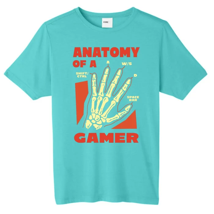 Anatomy Of A Gamer Halloween ChromaSoft Performance T-Shirt