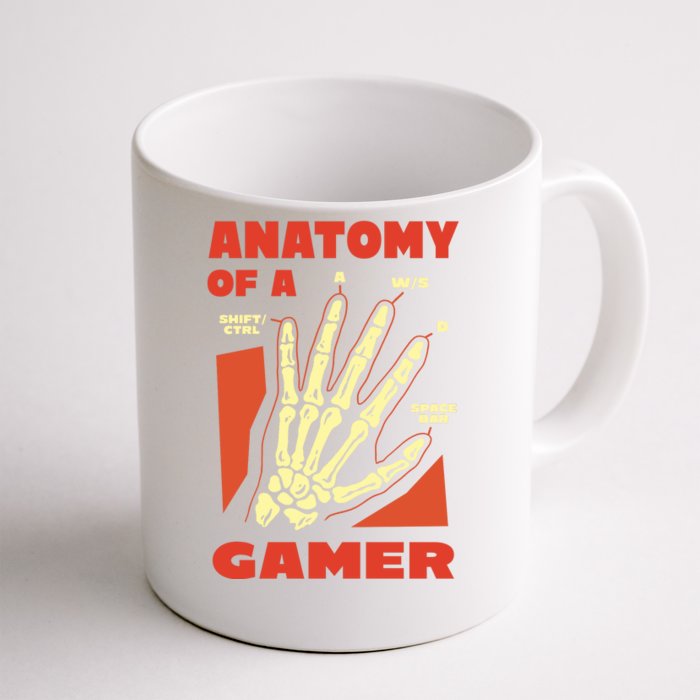 Anatomy Of A Gamer Halloween Front & Back Coffee Mug