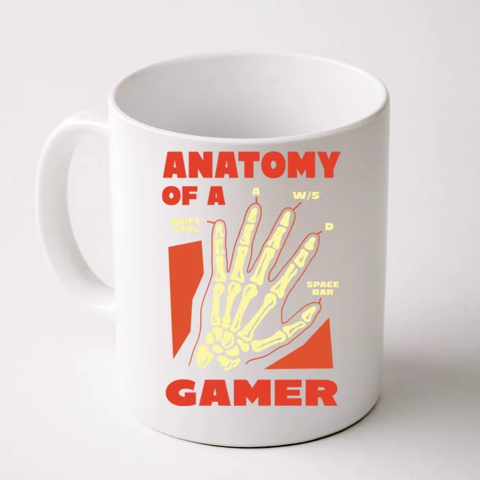 Anatomy Of A Gamer Halloween Front & Back Coffee Mug