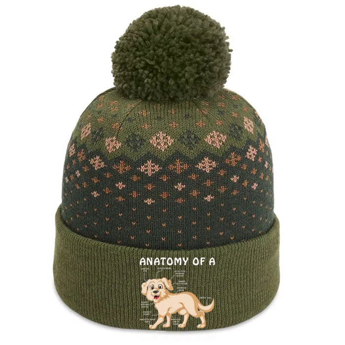 Anatomy Of A Golden Retriver The Baniff Cuffed Pom Beanie