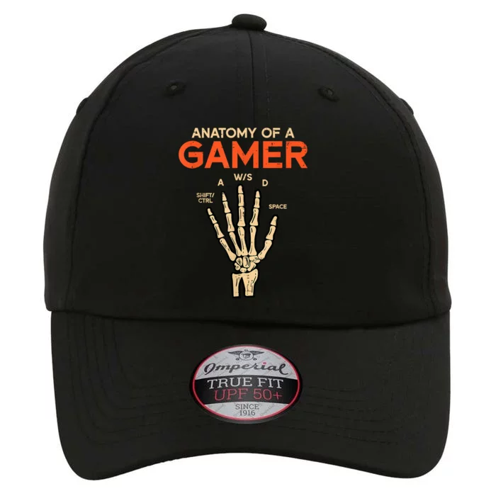 Anatomy Of A Gamer Skeleton Hand Funny The Original Performance Cap