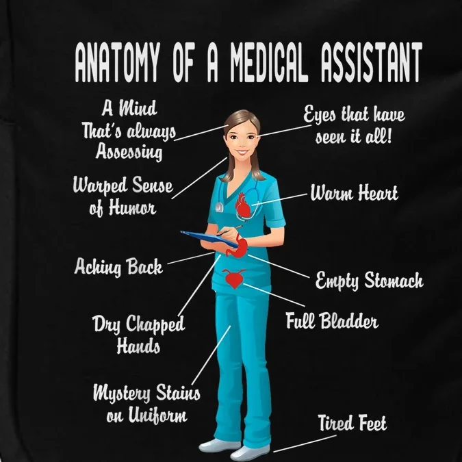 Anatomy Of A Medical Assistant Impact Tech Backpack