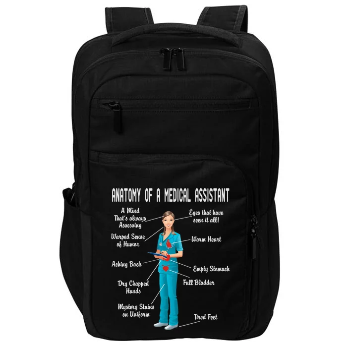 Anatomy Of A Medical Assistant Impact Tech Backpack