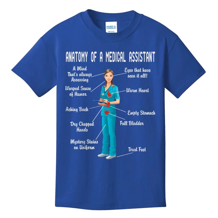 Anatomy Of A Medical Assistant Kids T-Shirt