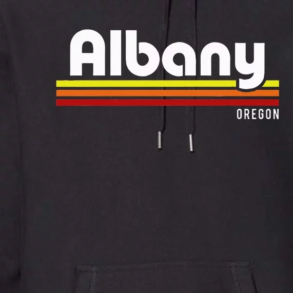 Albany Oregon Premium Hoodie